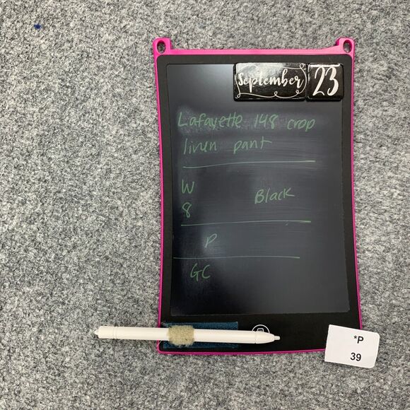 Lafayette 148 Gaucho Linen Pants Womens 8 Solid Black Wide Leg Side Zip Cropped - Picture 11 of 12